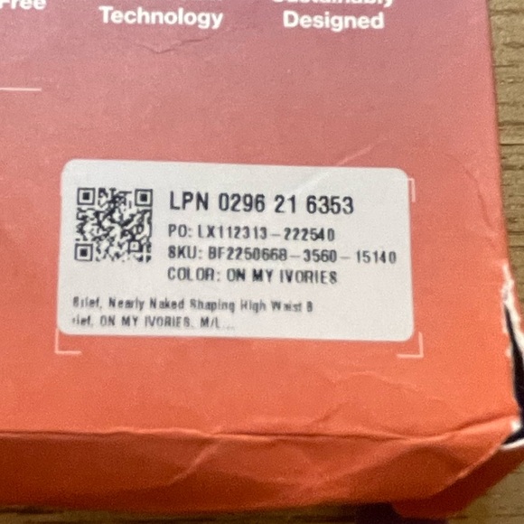 Nearly Naked Shaping High Waist Brief; Size M/L - Picture 9 of 9